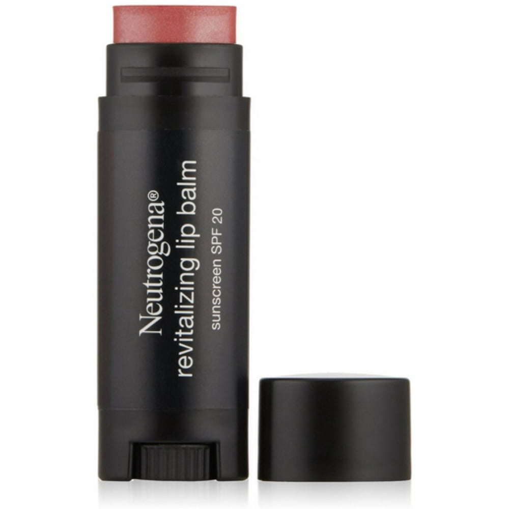 Neutrogena Revitalizing Lip Balm SPF 20, Healthy Blush [20], 0.15 oz