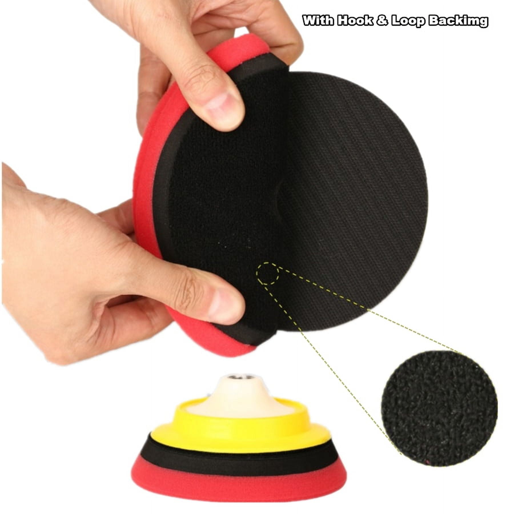3Pcs 6" (150mm) Compound Polishing Pads Buffing Buffer Pads Set For Car Polisher