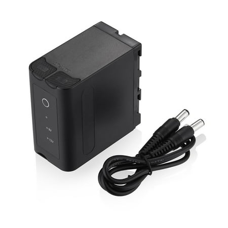 Np F960 Replacement Powerextra Multifunctional Battery Pack Power Bank With USB Output for Sony NP F970 NP F975 NP F960 NP F950 NP ()