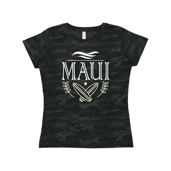 Inktastic Maui Hawaii Surfing Women's T-Shirt