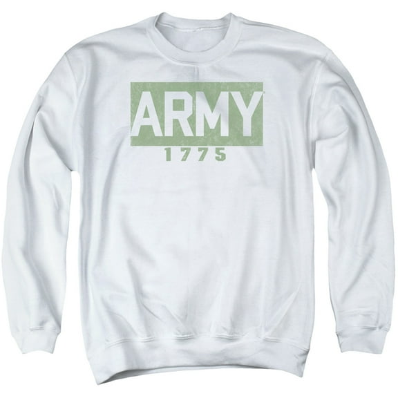 Army - Block - Crewneck Sweatshirt - Medium