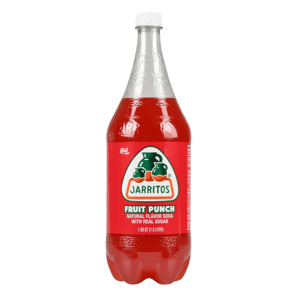 Jarritos Fruit Punch Soda, 1.58 qt