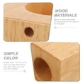 thumbnail image 3 of MIANGASTORE Lamp Base Small Table Lamp Wooden Base DIY Wood Display Lamp Base DIY Light Part, 3 of 9