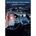 thumbnail image 3 of Adaptador inalámbrico CarPlay TULIYET Convierte cableado a inalámbrico, 3 of 6