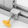 thumbnail image 5 of Hongchun Sliding Window Locks 4 Pieces Sliding Door Stopper Adjustable Window Lock Adjustable Sliding Door Stoppers Aluminum Alloy Sliding Door Lock Window Security, 5 of 5