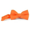 thumbnail image 3 of Men's Solid Poly Satin Adjustable Bow Ties - Pre Knotted Bow Ties, 3 of 7