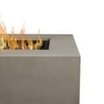 thumbnail image 4 of Aegean Large Rectangle Propane Gas fire table in Mist Gray with Natural Gas Conversion kit, 4 of 9