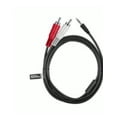 thumbnail image 2 of Cable de Audio Insignia 'Y' 1/8 pulgadas a Doble 1/4 pulgadas, 2 of 3