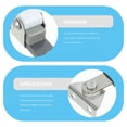 thumbnail image 2 of LEEYNEER Patio Sliding Door Lock Window Safety Stopper Aluminum Alloy 1Pack, 2 of 7