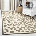 thumbnail image 2 of SAFAVIEH Kids Animal Lepoard Print Area Rug, Ivory/Grey, 5' x 8', 2 of 8
