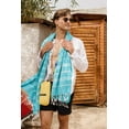 thumbnail image 5 of Madamelique Toalla De Playa Turca Con Bolsa De Playa - 39 X 74 - Toallas De Playa Prelavadas De Gran Tamaño -% 100 Algodón - Secado Rápido - Sin Arena - Toallas De Baño Turcas Tejidas A Mano - Toalla, 5 of 5