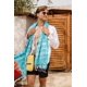 thumbnail image 5 of Madamelique Toalla De Playa Turca Con Bolsa De Playa - 39 X 74 - Toallas De Playa Prelavadas De Gran Tamaño -% 100 Algodón - Secado Rápido - Sin Arena - Toallas De Baño Turcas Tejidas A Mano - Toalla, 5 of 5