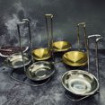 thumbnail image 3 of Vertical Ladle Holder, Stainless Steel Soup Spoon Stand for Kitchen Counter, Upright Ladle Rest with Drip Catcher Dish for Buffet, Fast Food Restaurant, 3 of 7