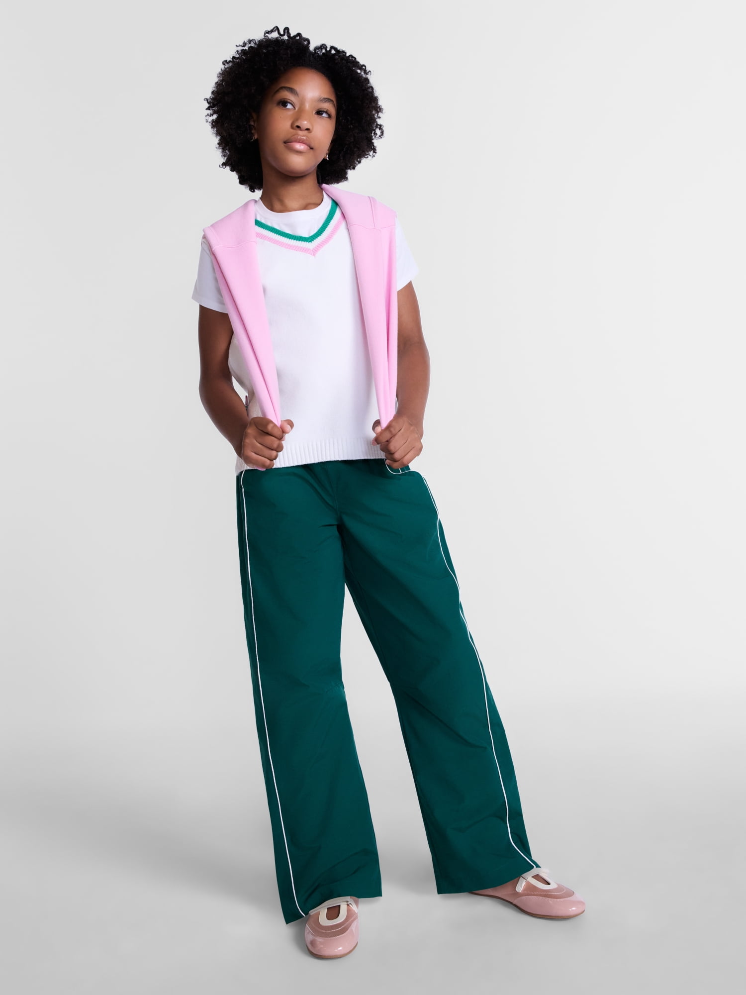 Weekend Academy Girls Sweater Vest, Sizes 4-18