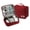 burgundy, variant on Electronic Organizer Travel Cable, Cable Organizer Bag, Large Travel Storage Bag Pouch Portable Waterproof Storage for Cable, Mouse,USB Cable,Power Bank,Cord, Charger - Black