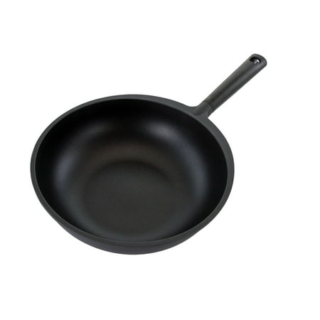 Gibson Home Venus 12 in. Wok in Black