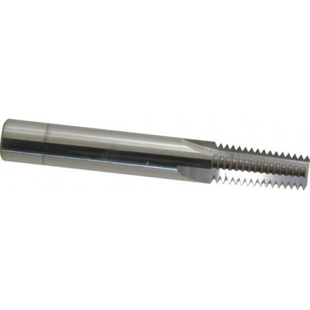 

Scientific Cutting Tools 1/2-14 3/4-14 Thread 1/2 Shank Diam Bright Coating Solid Carbide Straight Flute Thread Mill 4 Flutes 3-1/2 OAL 1/2 Min Noml Diameter