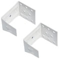 thumbnail image 1 of CuteLEC Soporte central, paquete de 2 unidades, color blanco, para persianas de perfil alto de 2 pulgadas, soporte para riel, 1 of 7