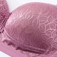 thumbnail image 6 of VEKDONE Women Padded Push Up Bras Adjustable Everyday Soft Underwire T-Shirt Bra Purple,36BCD, 6 of 7