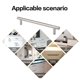 thumbnail image 4 of Scienceny Manija hueca de acero inoxidable en forma de T, estilo minimalista moderno, cajón americano, armario, puerta, herrajes para muebles Herramientas y ferretería, 4 of 6