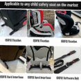 thumbnail image 3 of Black Isofix Belt Connector Mounting Kit For Universal Car Child Seat Restraint, 3 of 5