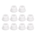 thumbnail image 1 of Unique Bargains 10 Pcs White Plug Holes, T14 Rubber Button Plug for 13 -14mm/0.51 -0.55' Hole, 1 of 6