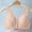 Beige, variant on Swuxness Women's Wireless Plus Size Bras Front Closure Honeycomb Thin Push Up Comfortable Breathable