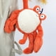 thumbnail image 5 of Peluche de peluche RECURR con forma de cangrejo rey, 30 cm, suave peluche, 5 of 6