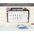 thumbnail image 3 of Inkdotpot Kids Daily Responsibility Checklist, Hanging Chore Chart- Childrens Job Poster- Morning/Evening Daily Routine- Daily Task List-OPU, 3 of 6