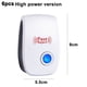 thumbnail image 2 of Regleta de alimentación de 2500W con puertos USB, tomas de extensión, protección contra sobrecarga, enchufe estadounidense de 110-2244V, 2 of 5