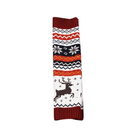 

Dadaria Leg Warmers Lady Leg Sets Pile Of Socks Autumn And Winter Keep Warm Wool Sock Knitting Foot Cover Wine free Women