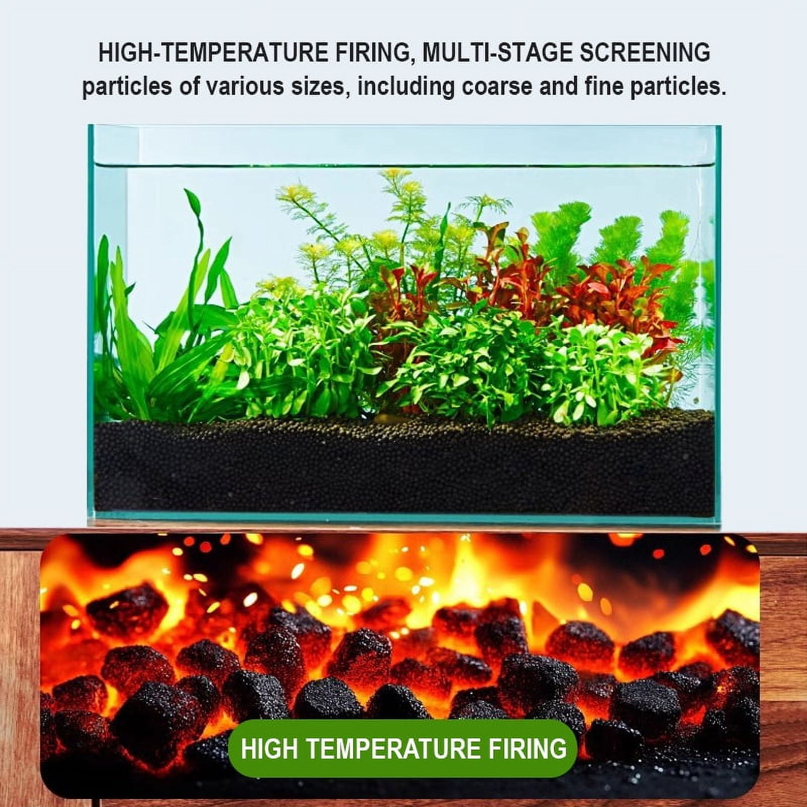 Aquarium Plant and Shrimp Brown Substrate Gravel Stratum 21lbs, Value 3-Pack For Aquarium Fish Tank