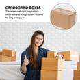 thumbnail image 2 of OULII 20Pcs Packaging Mailing Kraft Liner Reusable Small Cube Packaging, 2 of 5