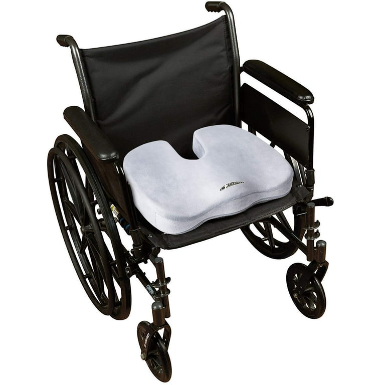 ROYI Memory Foam Seat/Chair Cushion for Relieves Back, Sciatica Pain,  Tailbone Pain, Coccyx, Degenerating Disc, Orthopedic, Osteoarthritis,  Sacrum