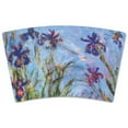 thumbnail image 2 of Mugzie brand 20-Ounce "MAX" Stainless Steel Travel Mug with Insulated Wetsuit Cover - Monet: Irises, 2 of 5
