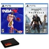 NBA 2K21 and Assassins Creed Valhalla for PlayStation 5 - Two Game Bundle