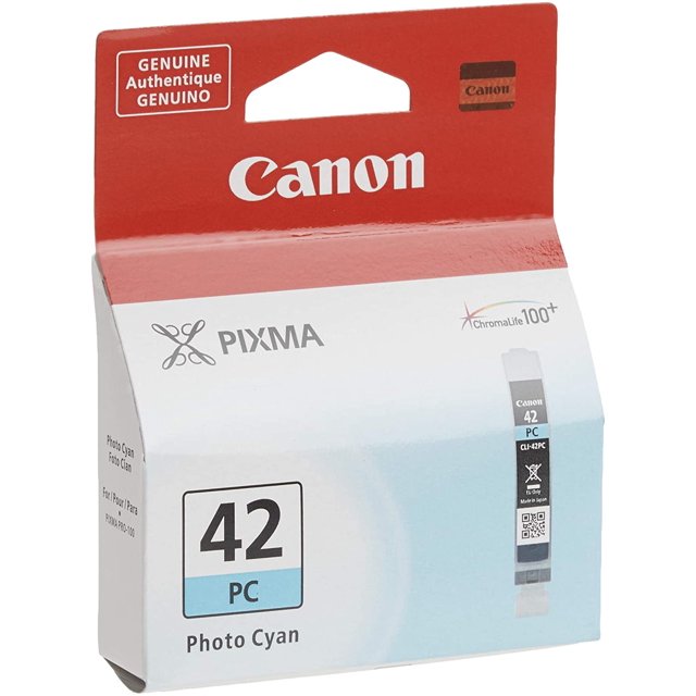 Canon Réservoir d'Encre Cyan Photo Authentique CLI-42
