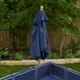 thumbnail image 4 of KidKraft Ensemble modulaire extérieur avec pouf, parasol et coussins – gris bois de grange et marine, 4 of 7