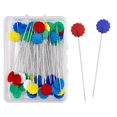 thumbnail image 1 of Alfileres de costura de 100/50 piezas, herramientas de retales de bordado, aguja de posicionamiento, alfileres de botón de Metal fijo, accesorios de costura DIY, 1 of 4