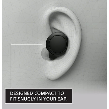 Sony - WF-C500 True Wireless In-Ear Headphone - Black
