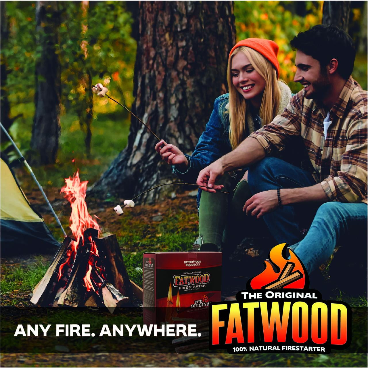 Uniflame 10 Pounds Fatwood In Color Carton