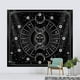thumbnail image 3 of Tapiz de pared espacial con estrellas y estrellas para colgar en la pared, sol, luna, adecuado para decoración del hogar y el dormitorio JM, 3 of 5