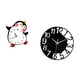 thumbnail image 5 of Reloj de pared,Reloj de pared silencioso y decorativo que no hace tictac,Reloj de pared grande,Reloj de pared acrílico silencioso moderno,Reloj de pared grande para oficina,silencioso,fácil, 5 of 8