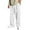 White, variant on Krdevn Boy's Wide Leg Sweatpants Baggy Pants Elastic Waist Long Cargo Pants Joggers Trousers for Kids,Kids Clothing,11-12 Years