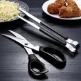 thumbnail image 2 of Coofit Ciseaux de Cuisine Portables Robustes avec Pinces à Aliments pour Barbecue, 2 of 10