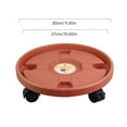 thumbnail image 2 of Caddy pour Plantes avec Roues 14 Pouces 1 Pack Caddy pour Plantes sur Roues Plateau pour Plantes avec Roues, 2 of 16