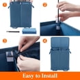 thumbnail image 3 of Cesto de ropa Lifewit doble con tapa y bolsas extraíbles 136 L, 3 of 7