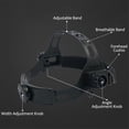 thumbnail image 4 of Careta de Soldadura con Lente Automático, Alimentación Solar, Protección de 9-13, Incluye Linterna y 20 Láminas de Seguridad, Ideal para Soldadura de Arco y MIG, 4 of 7