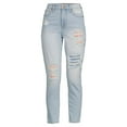 thumbnail image 4 of No Boundaries Juniors' Super High Rise Mom Jeans, 4 of 5