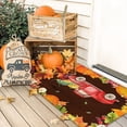thumbnail image 2 of 2 Pcs Fall Kitchen Rugs and Mats for Floor Non-Slip Backing Mat Anti Fatigue Kitchen Rug Sets with Runner Fall Decor Home Kitchen Dining Room(17"x47.2"+17"x30", Color 03), 2 of 6